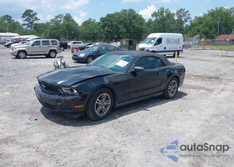 2012 Ford Mustang V6 Premium из США, поврежденный, VIN 1ZVBP8EM2C5235213